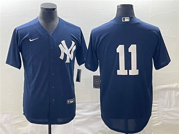 New York Yankees #11 Anthony Volpe Navy Cool Base Stitched Jersey - Zenithce