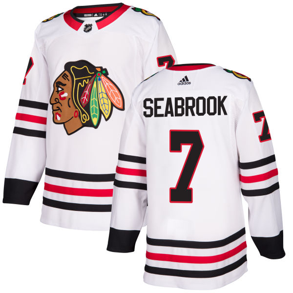 Chicago Blackhawks #7 Brent Seabrook White Stitched Jersey - Zenithce
