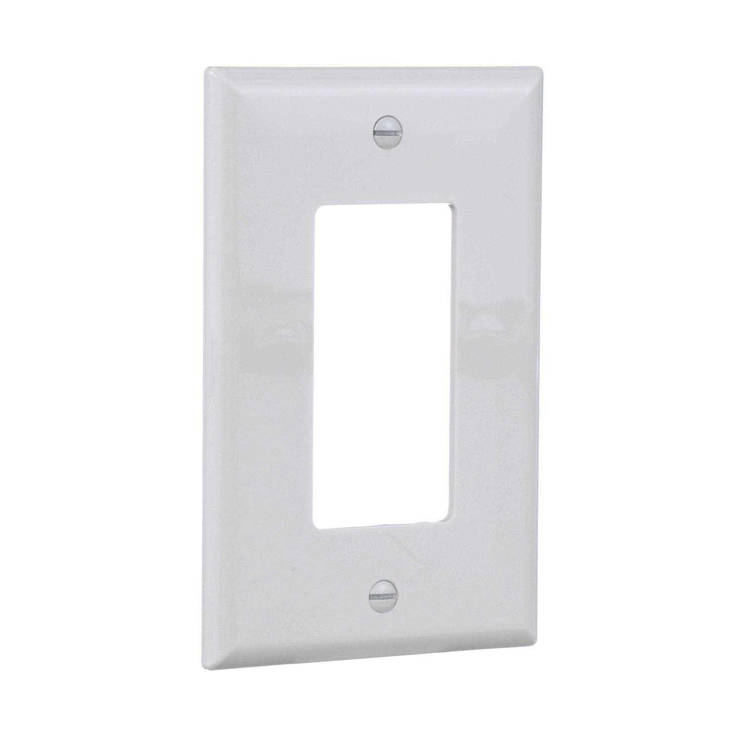 Eaton 1-Gang Blank Standard Wall Plate 2129W-F-LW - Zenithce