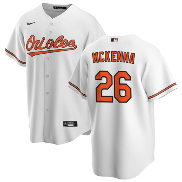 Baltimore Orioles #26 Ryan McKenna White Cool Base Stitched Jersey - Zenithce
