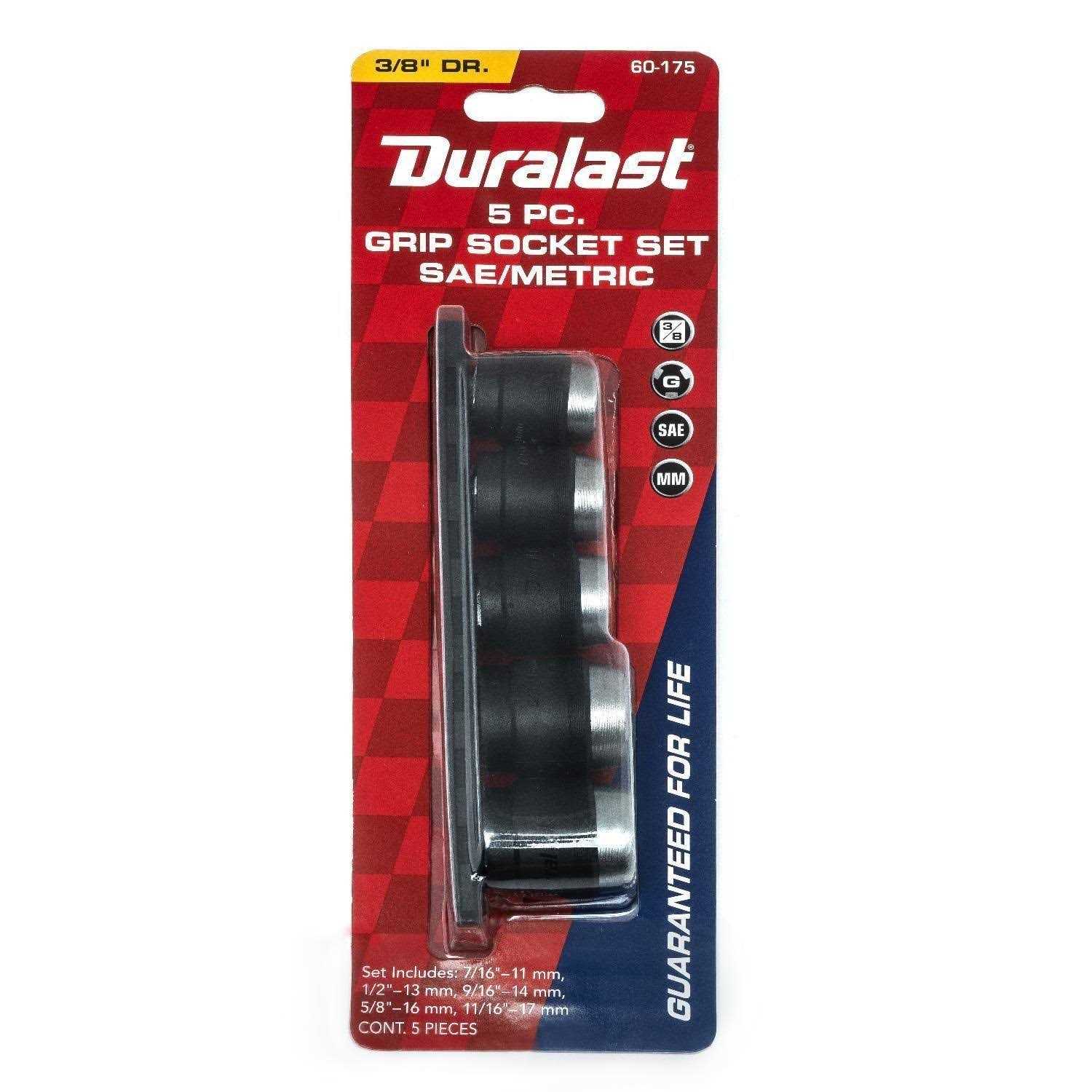 Duralast 3/8in Drive Pass Thru Tool Set 20 Piece 61-105 - Zenithce