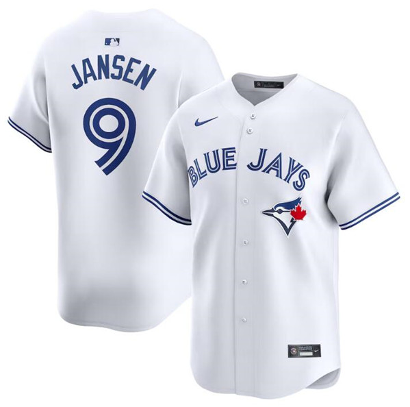 Toronto Blue Jays #9 Danny Jansen White 2024 Home Limited Stitched Jersey - Zenithce