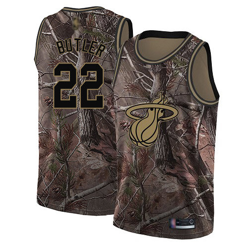 Heat #22 Jimmy Butler Camo Swingman Realtree Collection Jersey - Zenithce