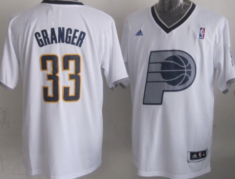 Indiana Pacers #33 Danny Granger Revolution 30 Swingman 2013 Christmas Day White Jersey - Zenithce