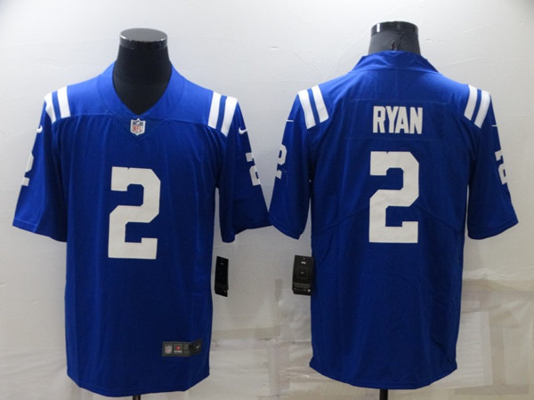 Indianapolis Colts #2 Matt Ryan Blue Vapor Untouchable Limited Stitched Jersey - Zenithce