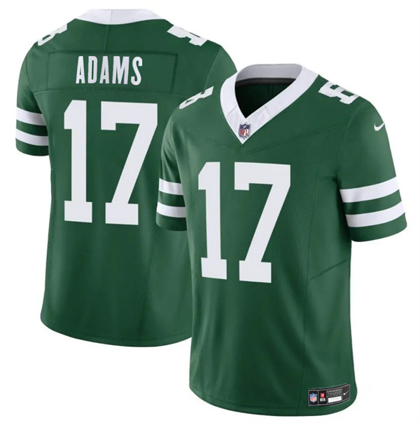 New York Jets #17 Davante Adams Green 2024 F.U.S.E. Throwback Limited Stitched Jersey - Zenithce