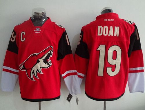 Coyotes #19 Shane Doan Red Home Stitched Jersey - Zenithce
