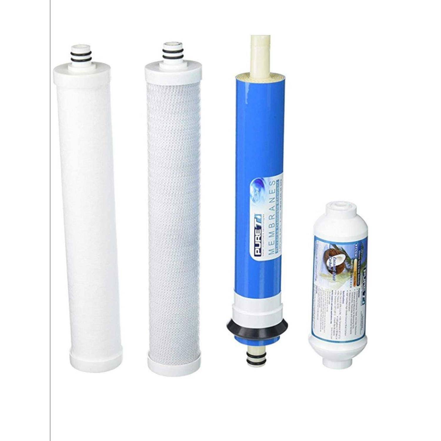 Exact Match Filter Set With Membrane for Culligan AC-30 Reverse Osmosis System - Zenithce