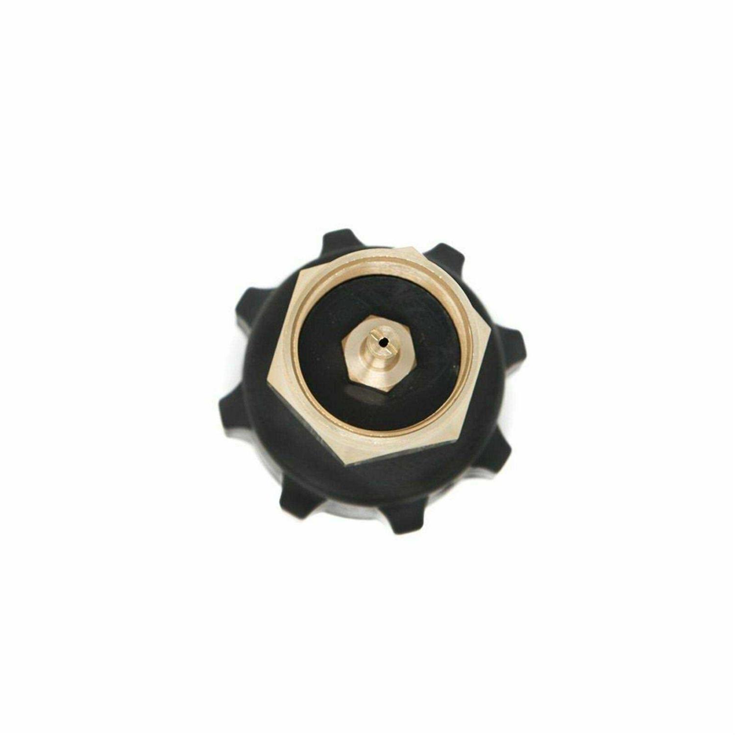 Gasone Propane Orifice Connector Brass Tube Fitting 3/8 inch Flare x 1/8 inch Mnpt or Male Pipe by Gas One - Zenithce