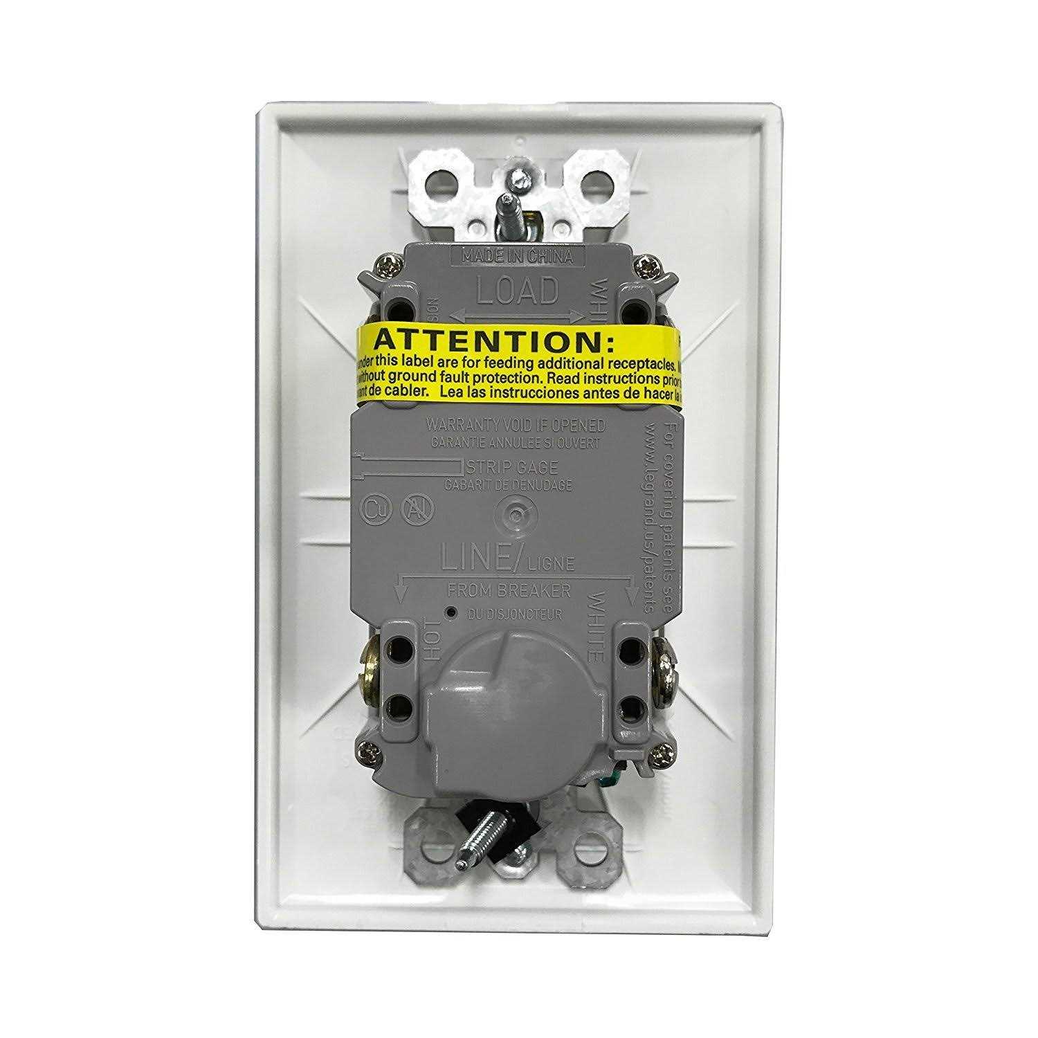 Pass & Seymour GFCI Outlet - Zenithce