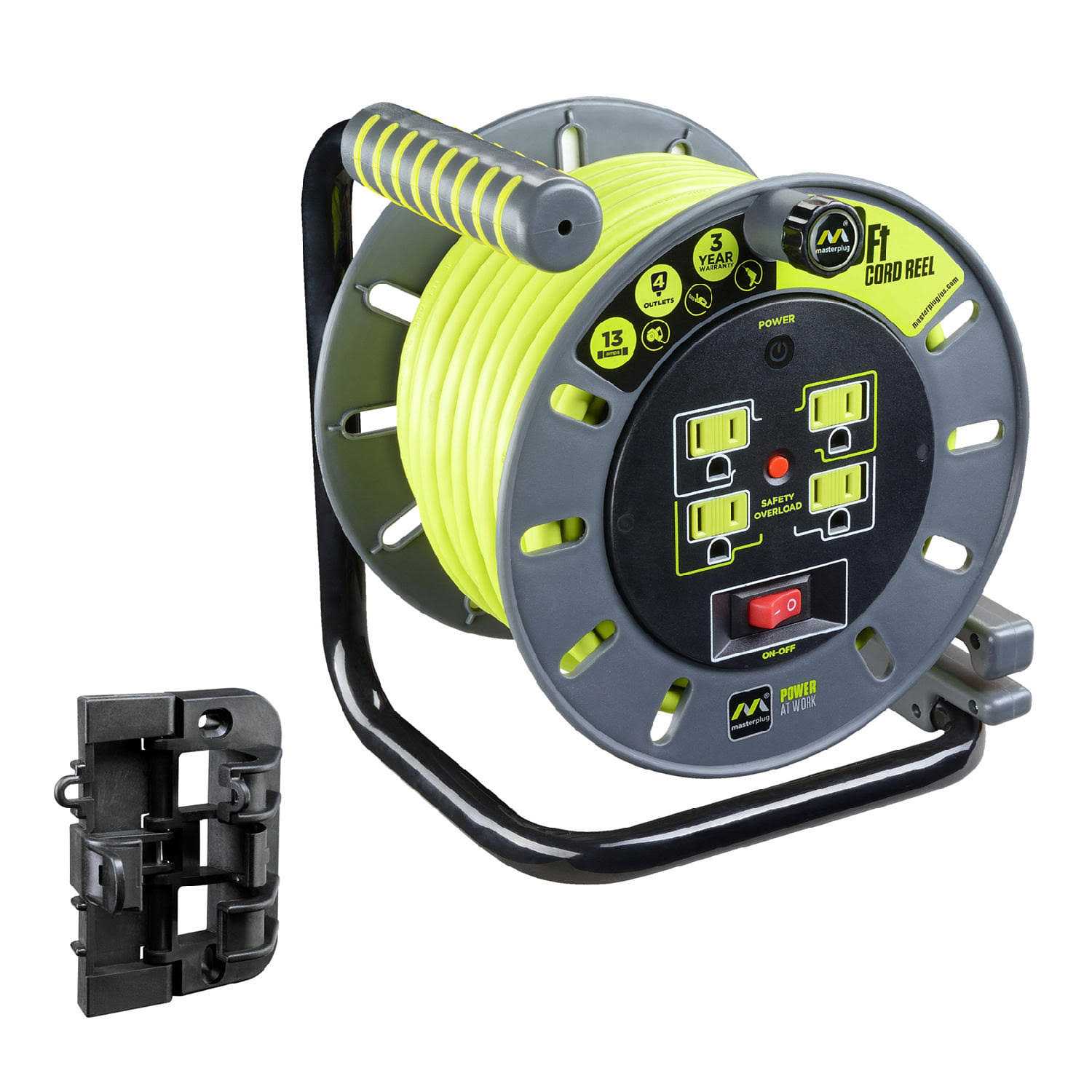 Masterplug Extension Cord Reel - Zenithce