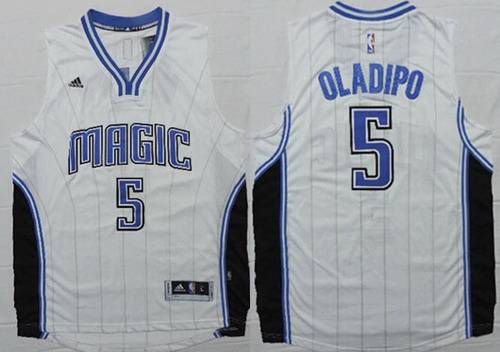 Orlando Magic #5 Victor Oladipo Revolution 30 Swingman 2014 New White Jersey - Zenithce