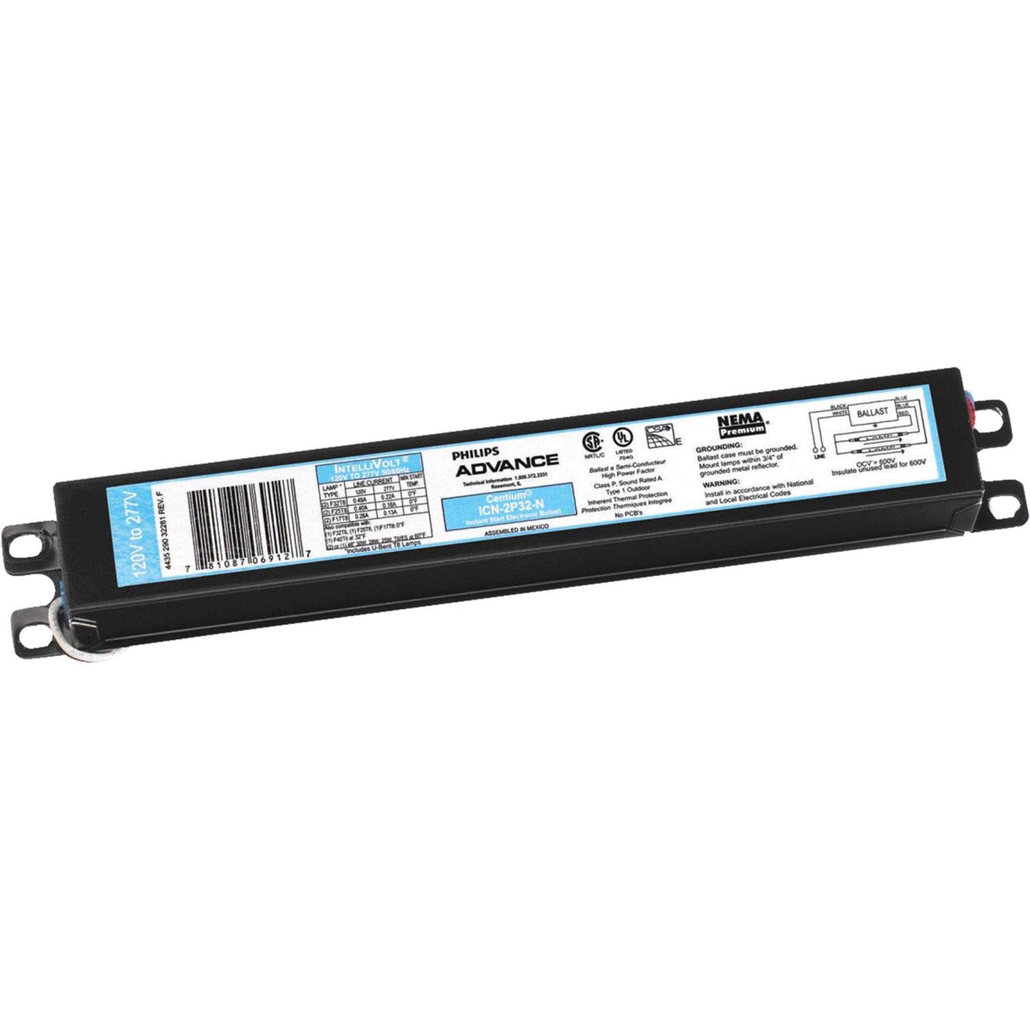 Philips Advance ICN-3P32-N Electronic Ballast - Zenithce