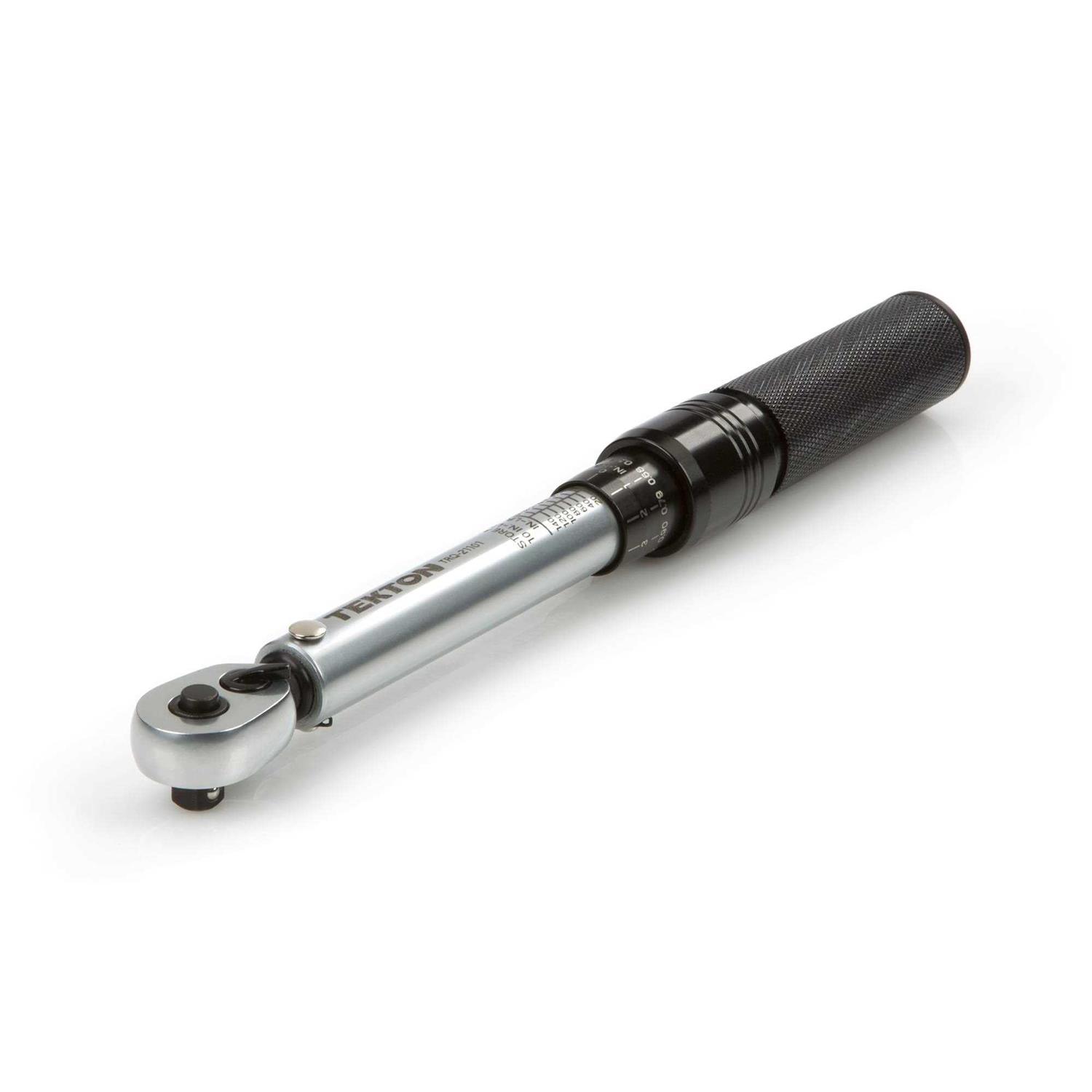 TEKTON 1/4 Inch Drive 6-Point Socket & Ratchet Set - Zenithce