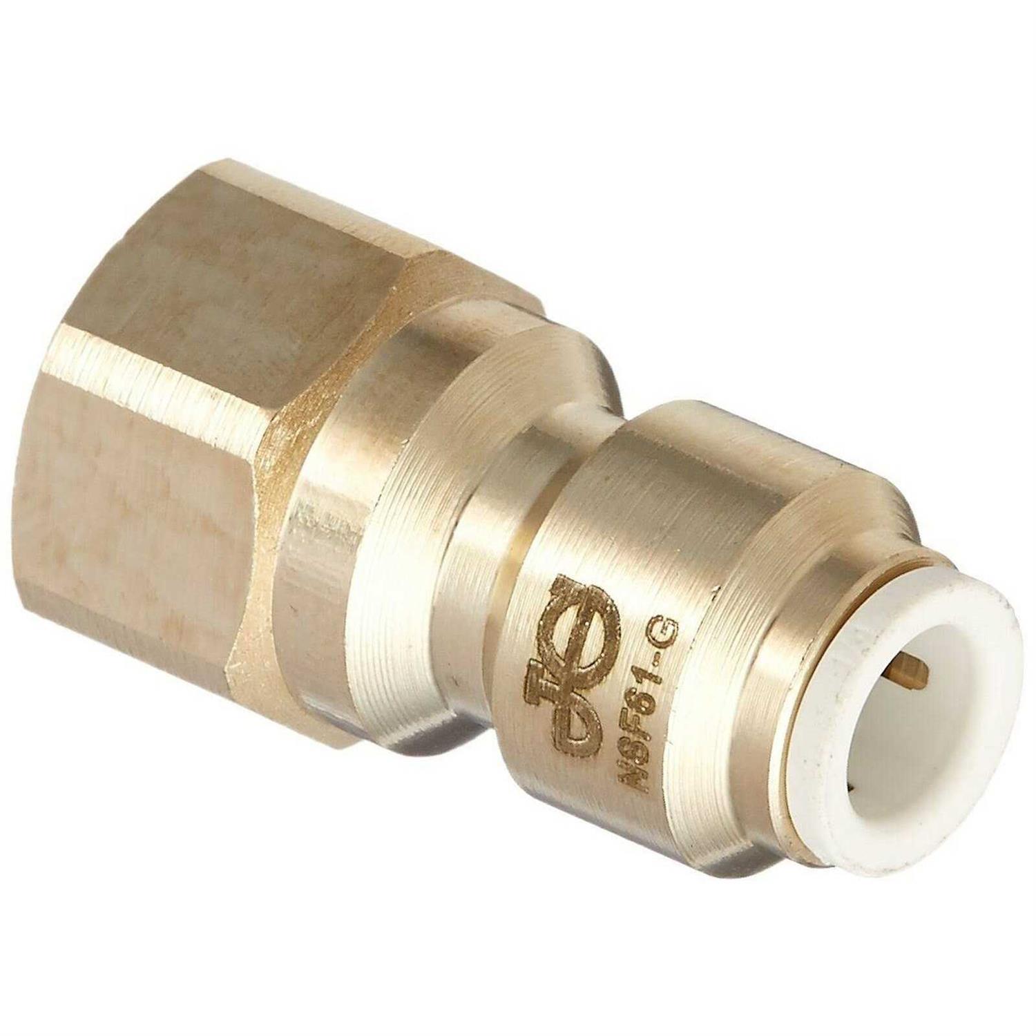 John Guest 1/4 Straight Union Connector PI0408S - Zenithce