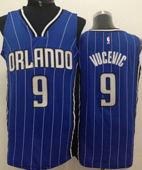 Orlando Magic #9 Nikola Vucevic Blue Swingman Jersey - Zenithce