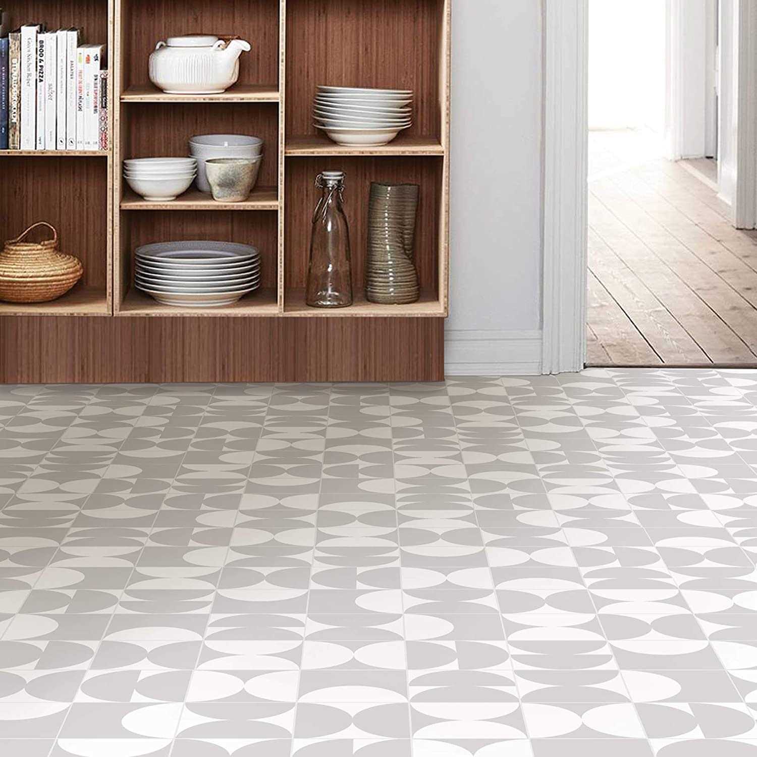 FloorPops Comet Peel & Stick Floor Tiles - Zenithce