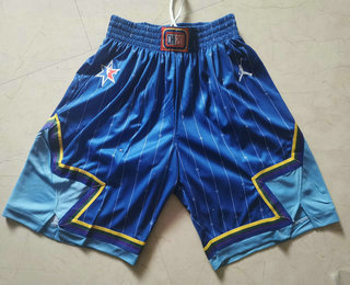 Blue Jordan Brand 2020 All-Star Game Swingman Stitched Shorts - Zenithce