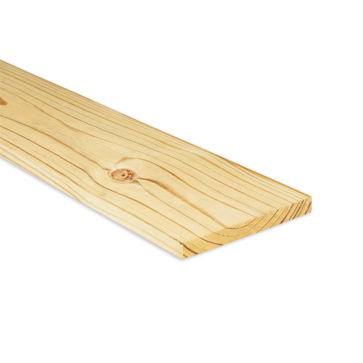 Severe Weather 1-in x 4-in x 8-ft Appearance Southern Yellow Pine Pressure Treated Lumber OGL10408-AG - Zenithce