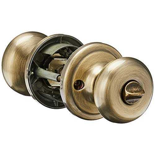 Kwikset Brass Juno SmartKey Entry Knob - Zenithce