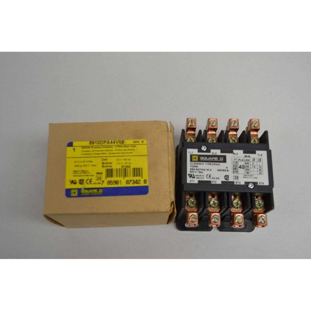 Square D 8910DPA34V14 Dp Contactor - Zenithce