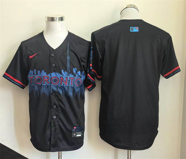 Toronto Blue Jays Blank Navy 2024 City Connect Limited Stitched Jersey - Zenithce