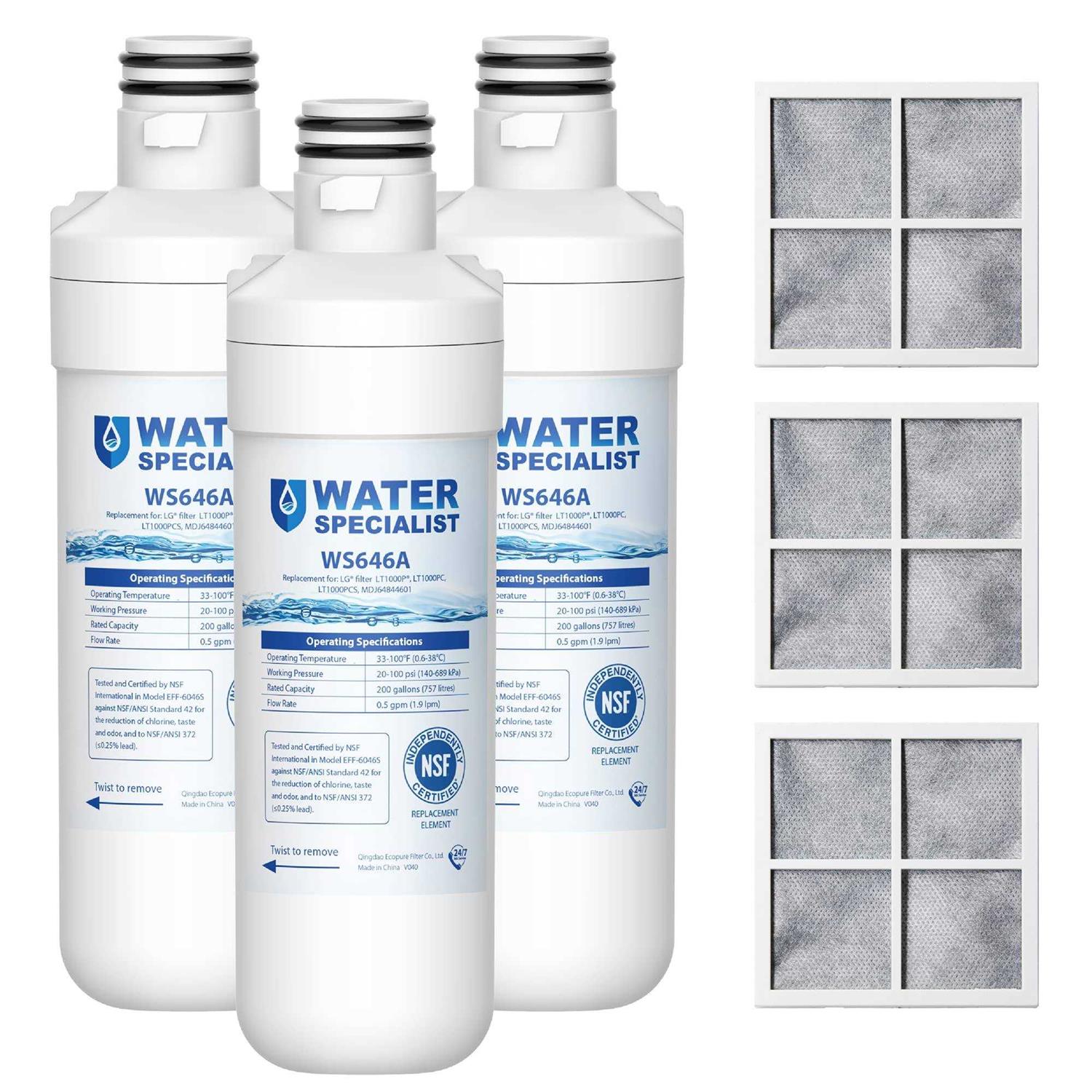 Waterspecialist DA29-00020B Refrigerator Water Filter Replacement for Samsung Haf-cin - Zenithce