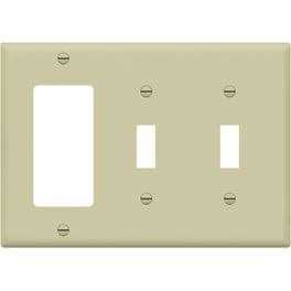 Pass & Seymour Trademaster Jumbo 3-Gang Decorator Wall Plate TPJ263 - Zenithce