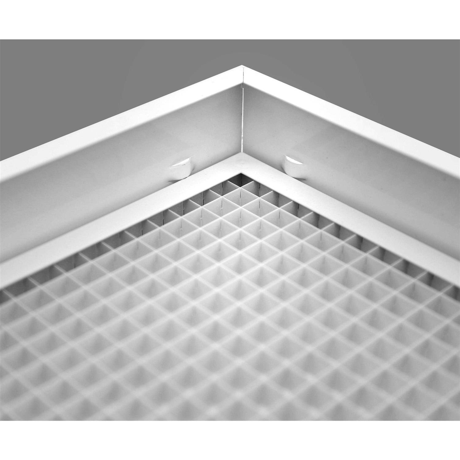 HVAC Premium Cube Core Eggcrate Return Air Filter Grille Filter - Zenithce