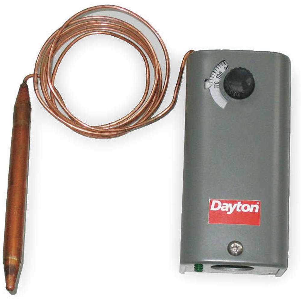 Dayton Line Volt Mechanical Tstat 2E815 - Zenithce