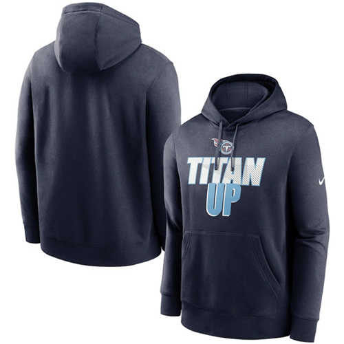 Tennessee Titans Navy Fan Gear Local Club Pullover Hoodie - Zenithce