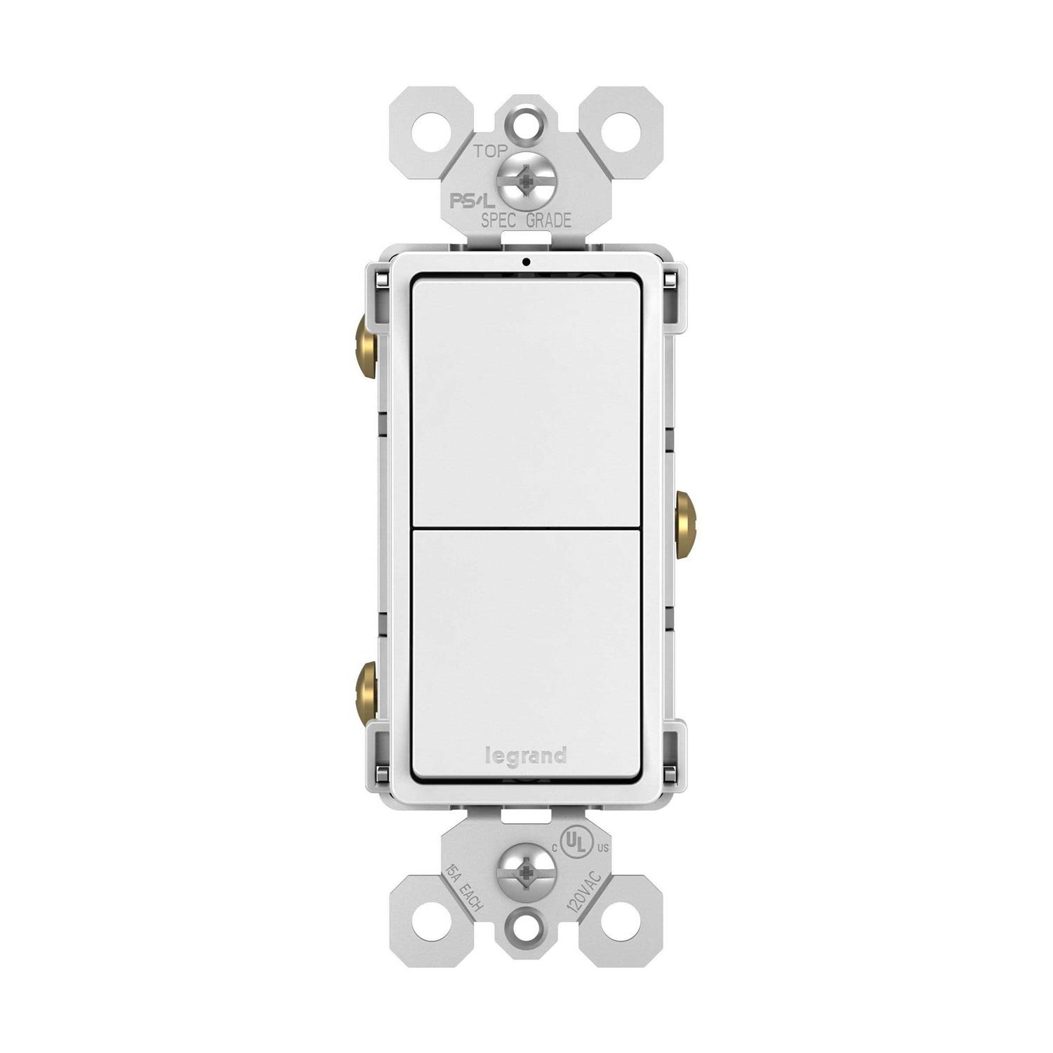 Pass & Seymour R-885TRWCC6 Recessed Tamper-Resistant Duplex Outlet - Zenithce