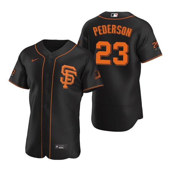 San Francisco Giants #23 Joc Pederson Black Flex Base Stitched Jersey - Zenithce