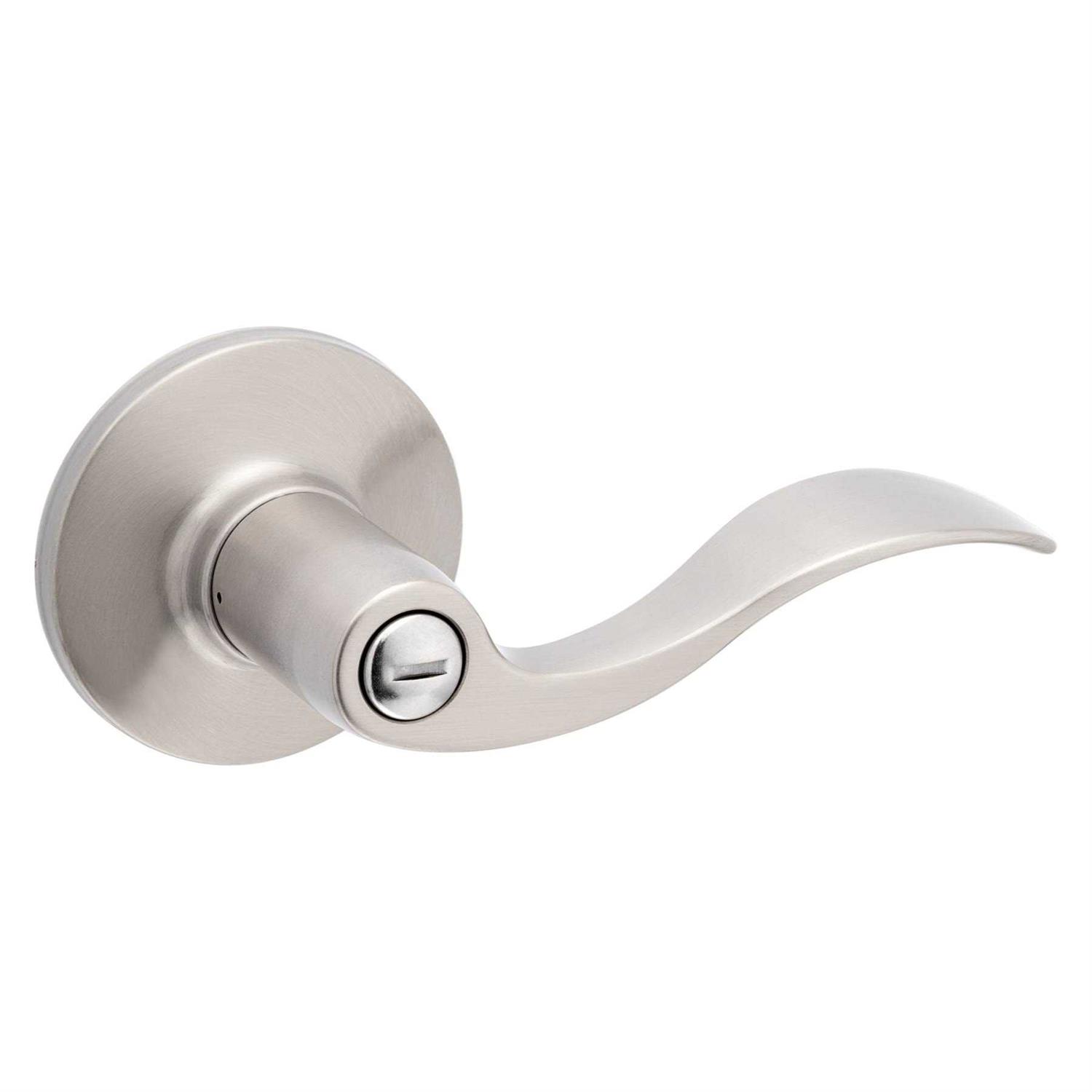 ReliaBilt Gallo Stainless Steel Privacy Door Knob 93570-018 - Zenithce