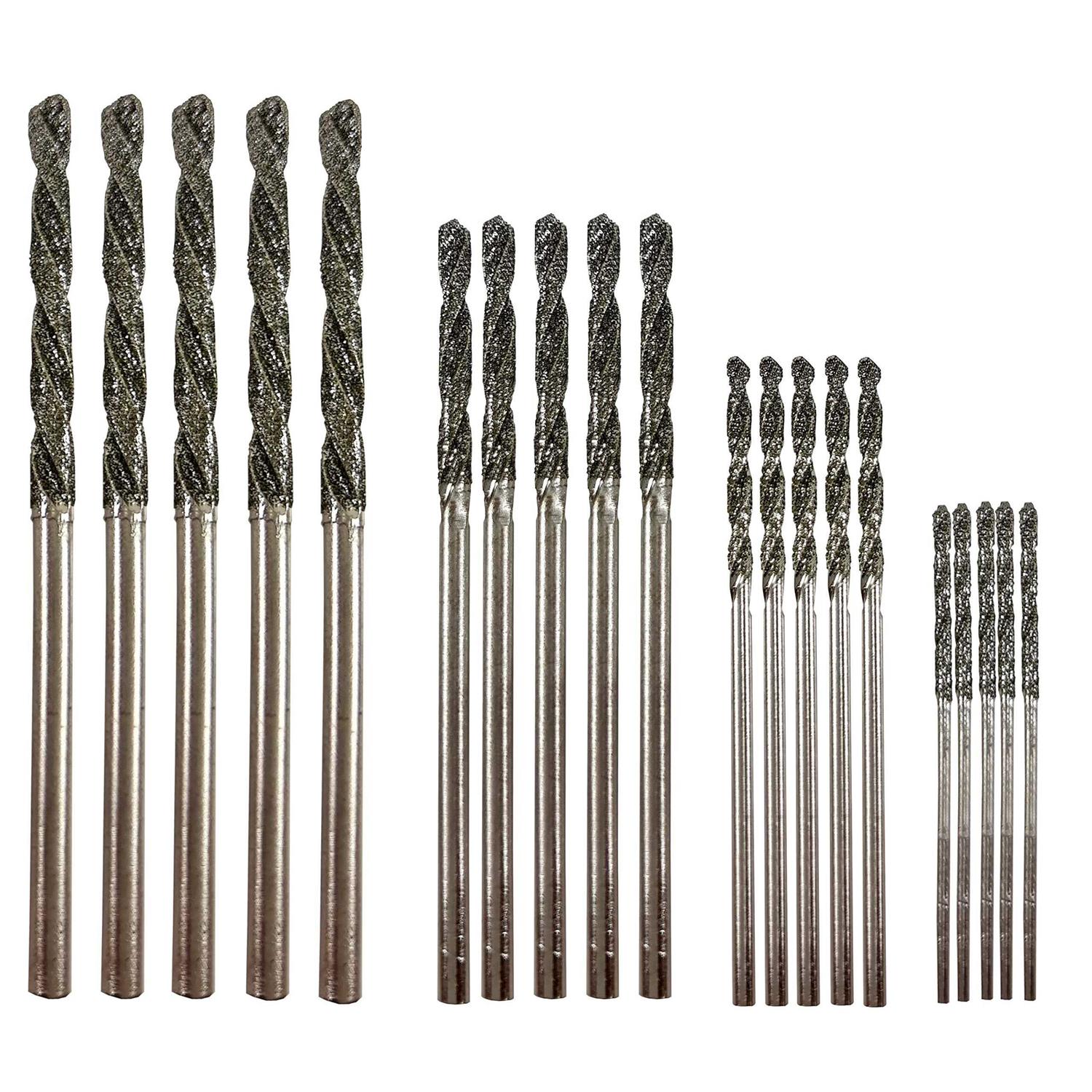 Diamond Drill Bit BRSCHNITT 1/4 1/4 Masonry Drill Bits Set for Porcelain Tile Ceramic Stone Granite Marble,Hex Shank Diamond Hole - Zenithce