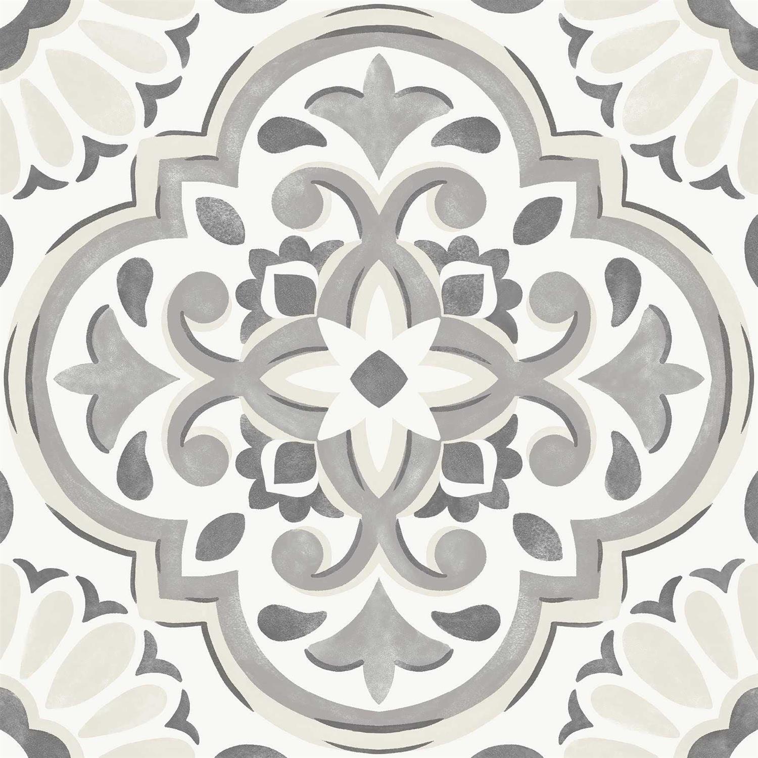 FloorPops Marrakesh Peel & Stick Floor Tiles FP3932 - Zenithce