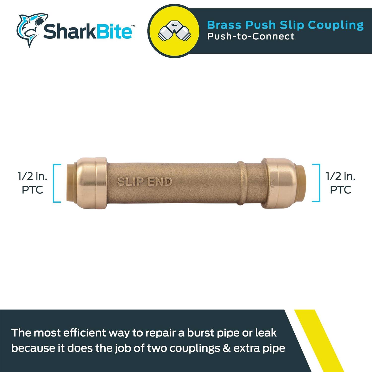 SharkBite U286LFA Male Push Elbow 3/4 - Zenithce