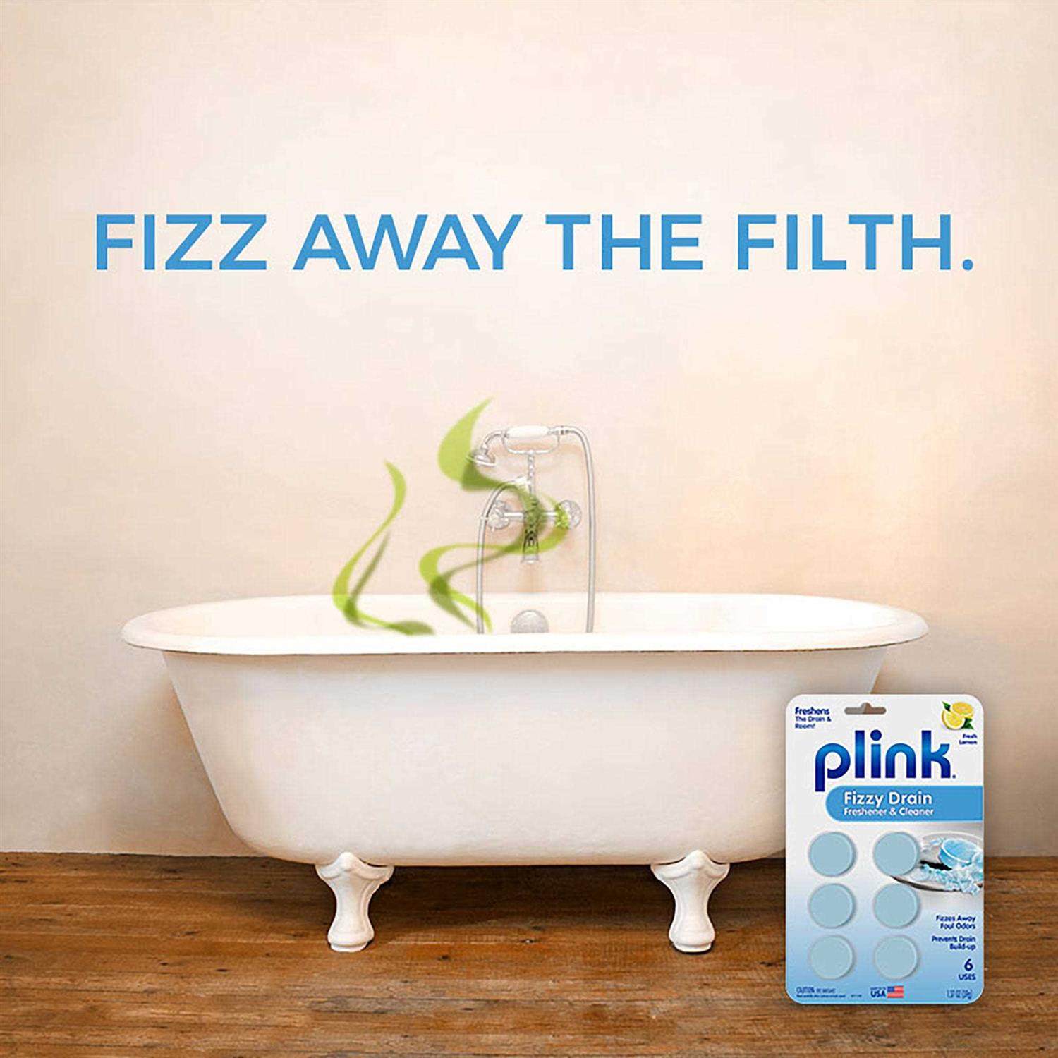 Plink Fizzy Drain Cleaner, Freshener - Zenithce
