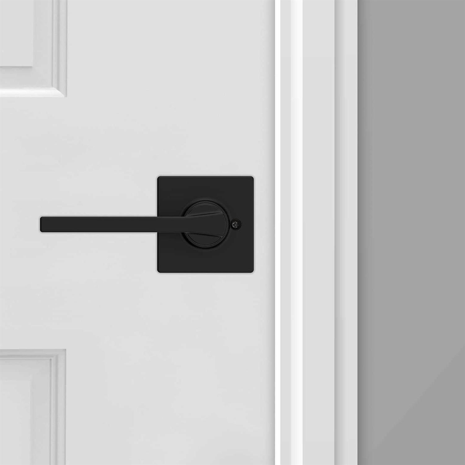 Kwikset Casey Door Lever Half Dummy with Square Rose 488CSLSQT-15 - Zenithce