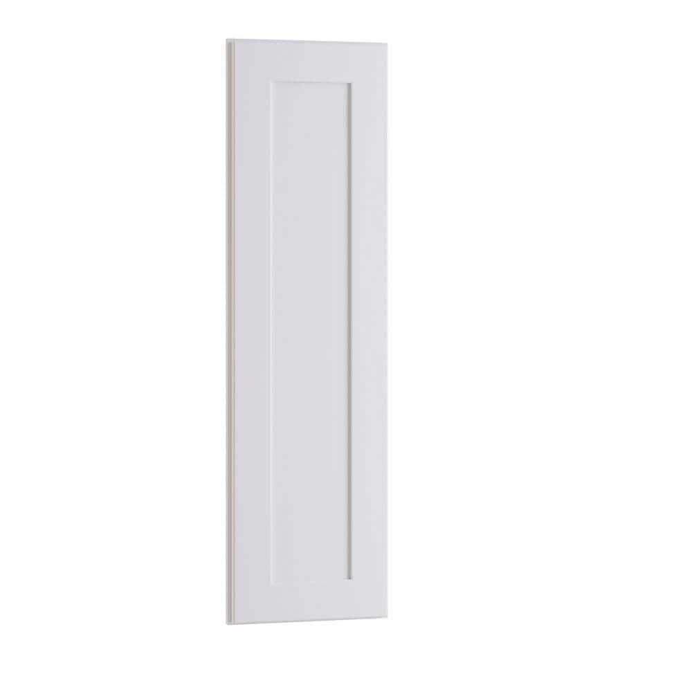 Luxxe Cabinetry Newhaven 0.75-in W x 30-in H x 12-in D MWEP30-NPW - Zenithce