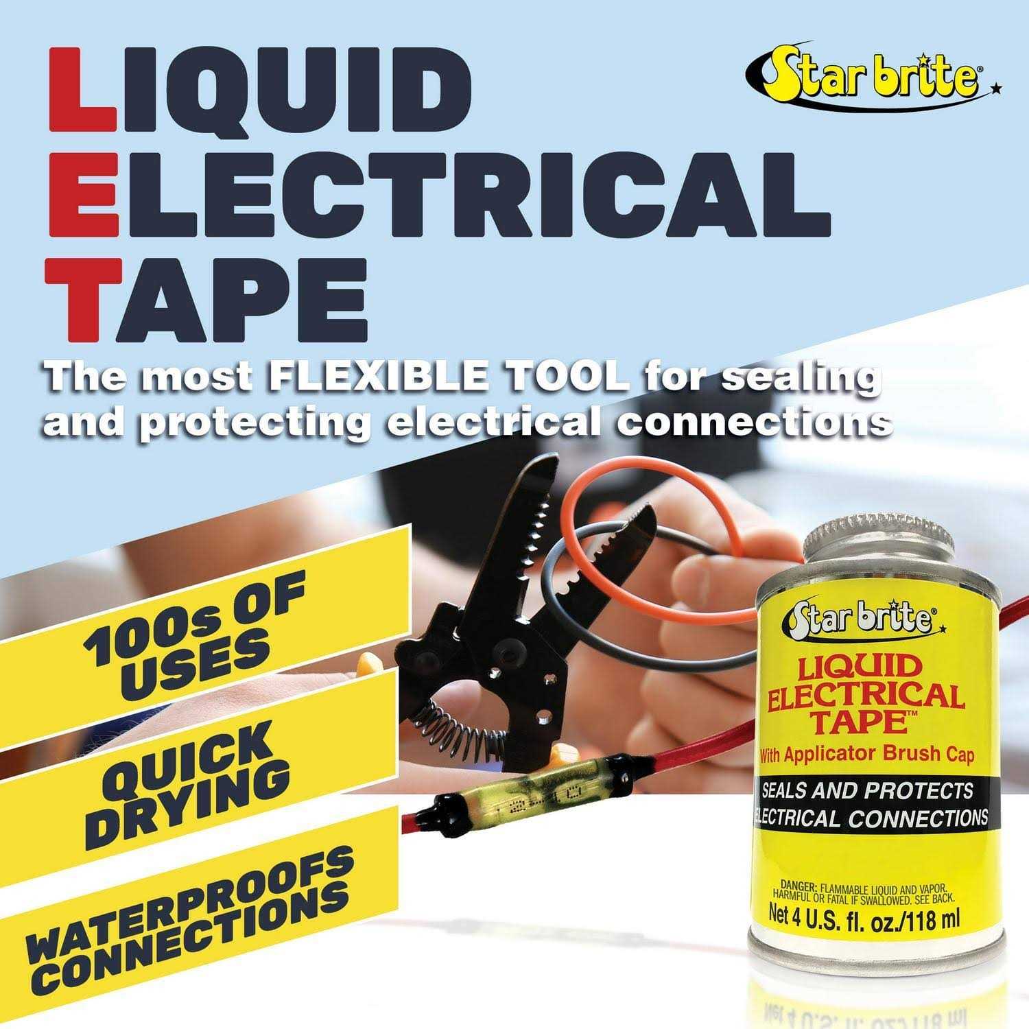 Star Brite Liquid Electrical Tape 084104B - Zenithce