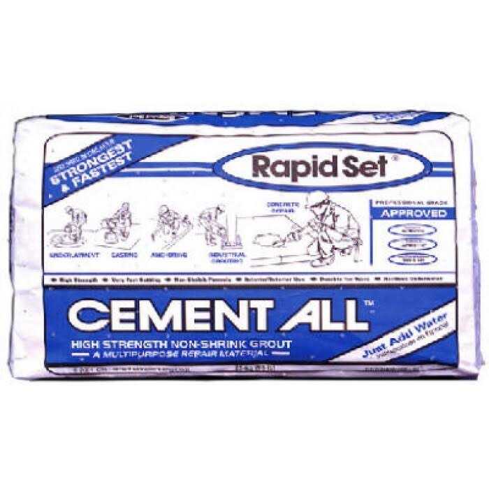 Rapid Set 55 lbs. Mortar Mix - Zenithce