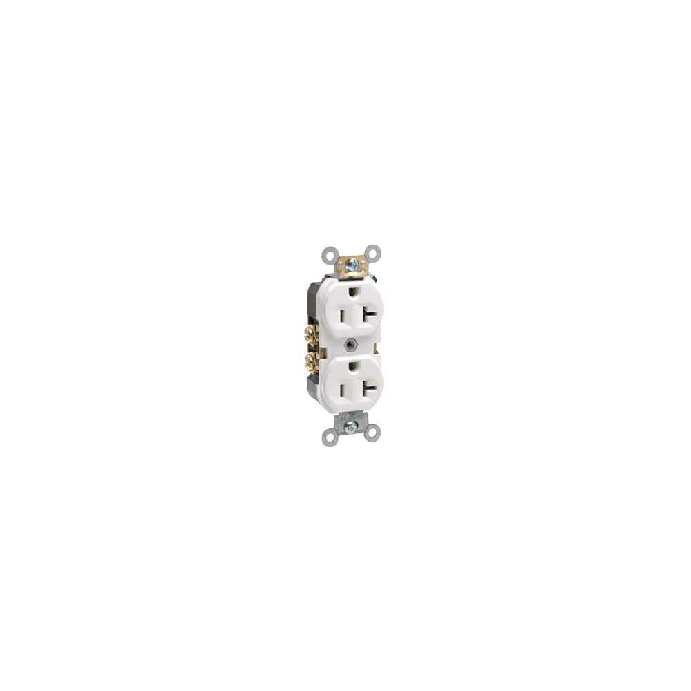 Leviton 20 Amp 125-Volt Duplex Self-Test Slim GFCI Outlet - Zenithce