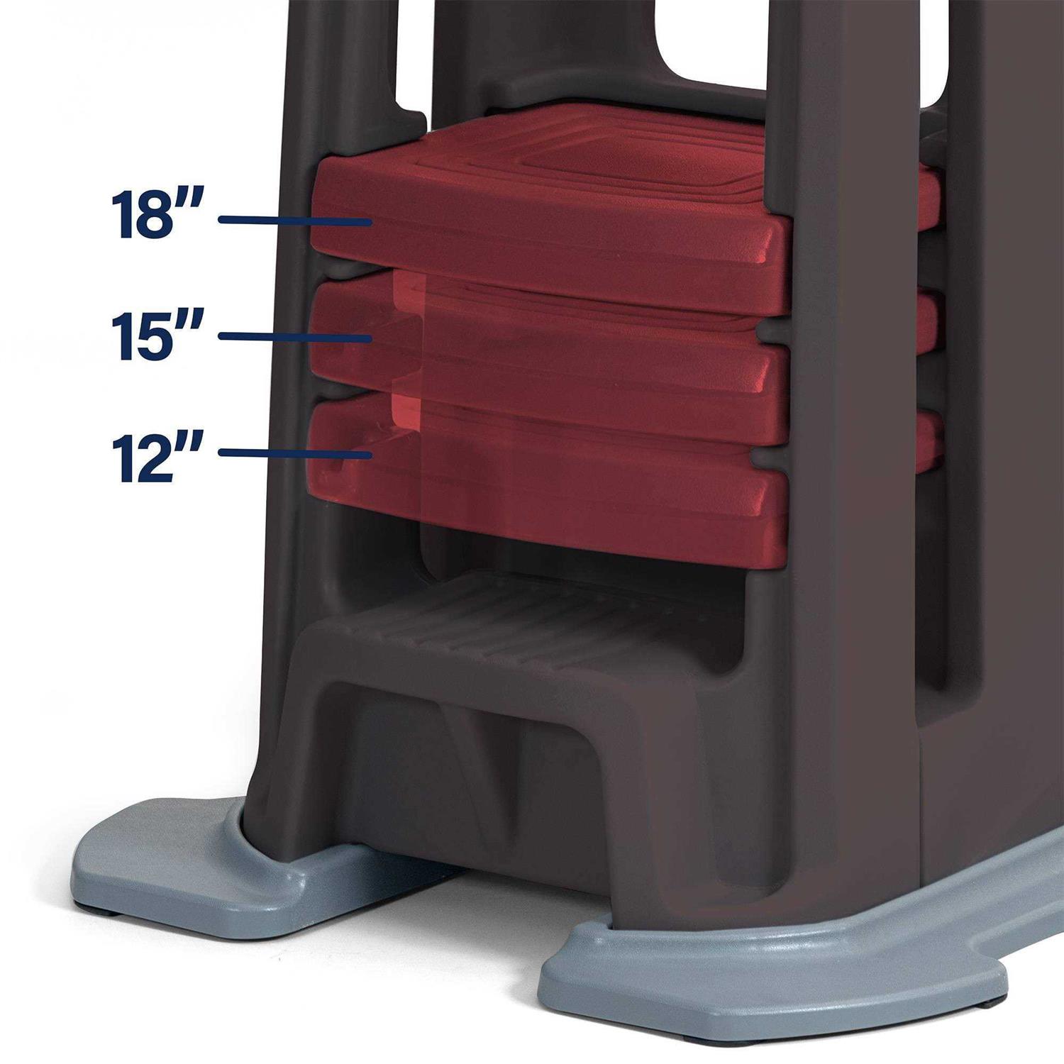 Simplay3 Toddler Tower Adjustable Stool - Zenithce