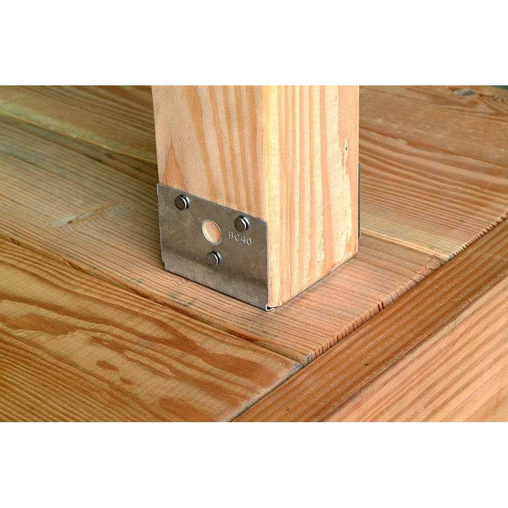 Simpson Strong-Tie BC60Z Half Base - Zenithce