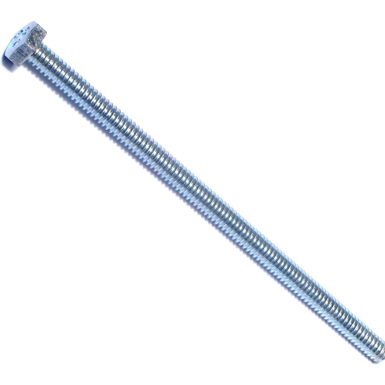 Monster Fastener 1/4-20 x 2 Nylon Plastic Coarse Thread Hex Cap Screws - Zenithce