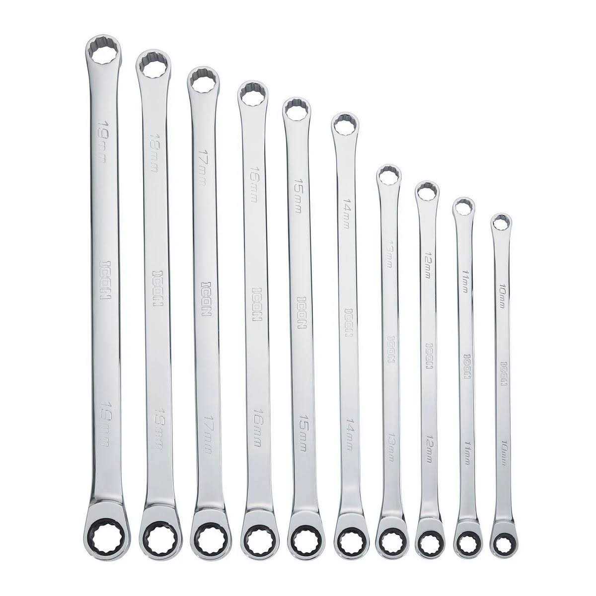 Icon Professional Metric Combination Wrench Set - Zenithce