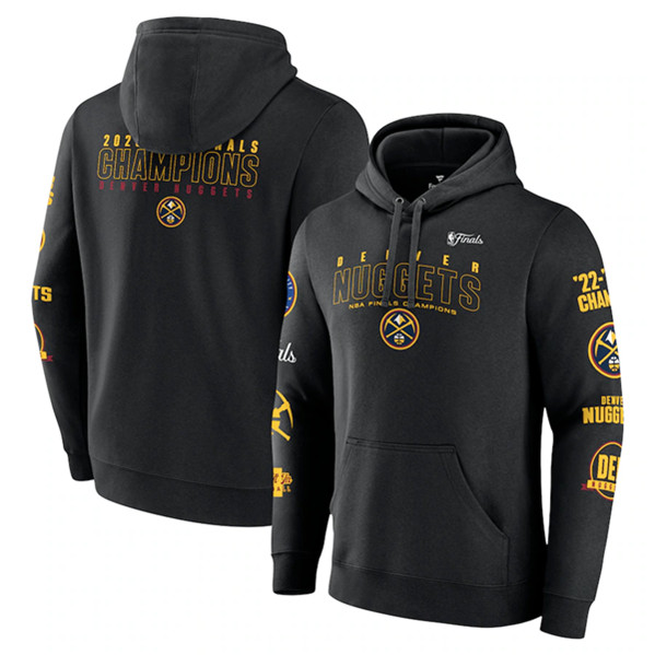 Denver Nuggets Black 2023 Xtra Innings Pullover Hoodie - Zenithce