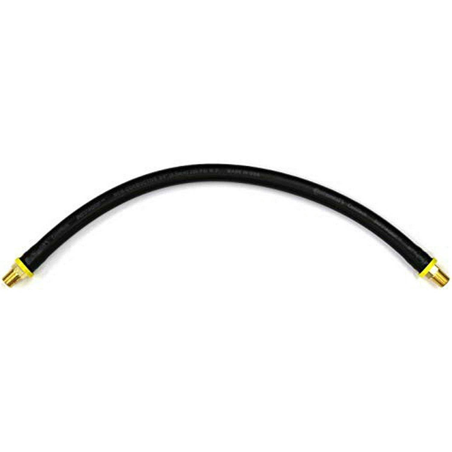 Short Air Compressor Hose 1/4 inch Male NPT To 1/4 inch Male NPT Connections - Zenithce
