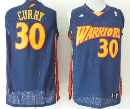 Golden State Warriors #30 Stephen Curry 2009 Navy Blue Swingman Jersey - Zenithce